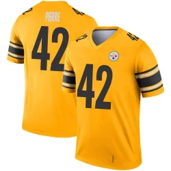 James Pierre Pittsburgh Steelers Legend Youth Inverted Jersey (Gold)