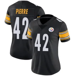 James Pierre Pittsburgh Steelers Limited Women's Team Color Vapor Untouchable Jersey (Black)