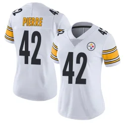 James Pierre Pittsburgh Steelers Limited Women's Vapor Untouchable Jersey (White)