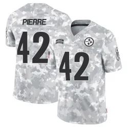James Pierre Pittsburgh Steelers Limited Youth 2024 Salute to Service Jersey (Arctic Camo)