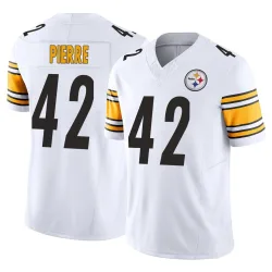 James Pierre Pittsburgh Steelers Limited Youth Vapor F.U.S.E. Jersey (White)