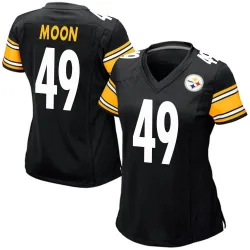 Jeremiah Moon Pittsburgh Steelers Game Women's Team Color Jersey (Black)