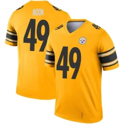 Jeremiah Moon Pittsburgh Steelers Legend Youth Inverted Jersey (Gold)