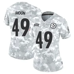 Jeremiah Moon Pittsburgh Steelers Limited Women's 2024 Salute to Service Jersey (Arctic Camo)