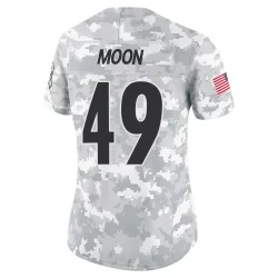 Jeremiah Moon Pittsburgh Steelers Limited Women's 2024 Salute to Service Jersey (Arctic Camo)
