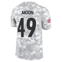 Jeremiah Moon Pittsburgh Steelers Limited Youth 2024 Salute to Service Jersey (Arctic Camo)