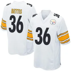 Jerome Bettis Pittsburgh Steelers Game Men's Jersey (White)