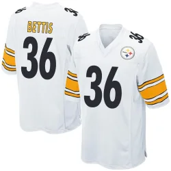 Jerome Bettis Pittsburgh Steelers Game Youth Jersey (White)