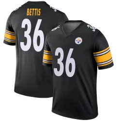 Jerome Bettis Pittsburgh Steelers Legend Youth Jersey (Black)