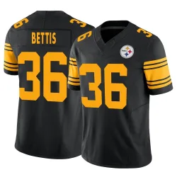 Jerome Bettis Pittsburgh Steelers Limited Men's 2nd Alternate Vapor F.U.S.E. Jersey (Black)