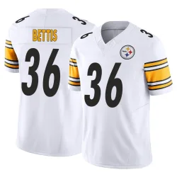 Jerome Bettis Pittsburgh Steelers Limited Men's Vapor F.U.S.E. Jersey (White)