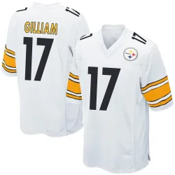 Joe Gilliam Pittsburgh Steelers Game Men's Jersey (White)