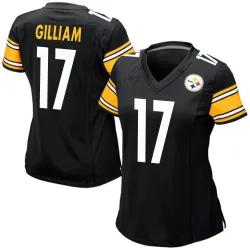 Joe Gilliam Pittsburgh Steelers Game Women's Team Color Jersey (Black)