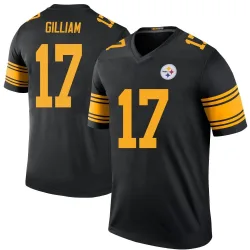 Joe Gilliam Pittsburgh Steelers Legend Men's Color Rush Jersey (Black)