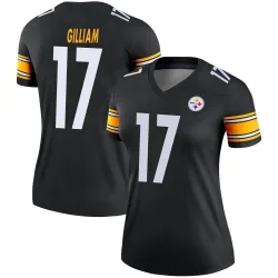Joe Gilliam Pittsburgh Steelers Legend Women's Jersey (Black)