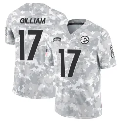 Joe Gilliam Pittsburgh Steelers Limited Youth 2024 Salute to Service Jersey (Arctic Camo)