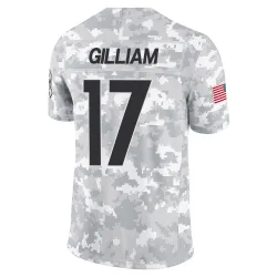 Joe Gilliam Pittsburgh Steelers Limited Youth 2024 Salute to Service Jersey (Arctic Camo)