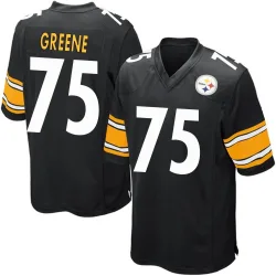 Joe Greene Pittsburgh Steelers Game Men's Team Color Jersey (Black)