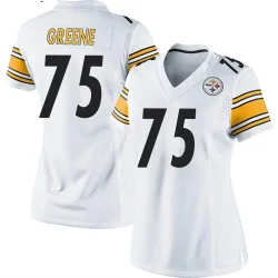 Joe Greene Pittsburgh Steelers Game Women's Jersey (White)