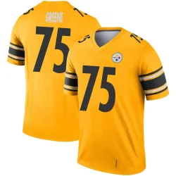Joe Greene Pittsburgh Steelers Legend Youth Inverted Jersey (Gold)
