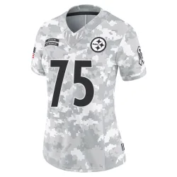 Joe Greene Pittsburgh Steelers Limited Women's 2024 Salute to Service Jersey (Arctic Camo)