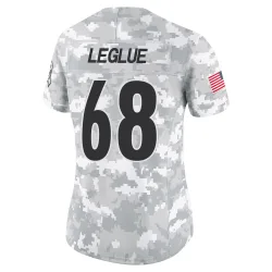 John Leglue Pittsburgh Steelers Limited Women's 2024 Salute to Service Jersey (Arctic Camo)