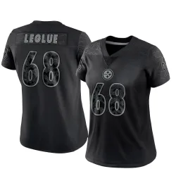 John Leglue Pittsburgh Steelers Limited Women's Reflective Jersey (Black)
