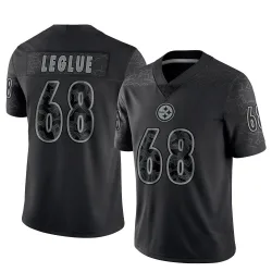 John Leglue Pittsburgh Steelers Limited Youth Reflective Jersey (Black)