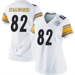 John Stallworth Pittsburgh Steelers Game Women's Jersey (White)