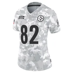 John Stallworth Pittsburgh Steelers Limited Women's 2024 Salute to Service Jersey (Arctic Camo)