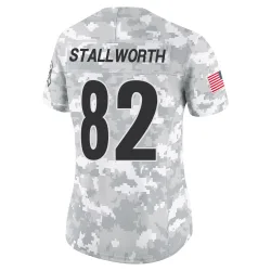 John Stallworth Pittsburgh Steelers Limited Women's 2024 Salute to Service Jersey (Arctic Camo)