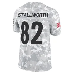 John Stallworth Pittsburgh Steelers Limited Youth 2024 Salute to Service Jersey (Arctic Camo)