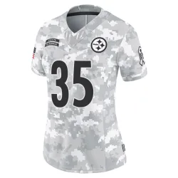 Jonathan Ward Pittsburgh Steelers Limited Women's 2024 Salute to Service Jersey (Arctic Camo)