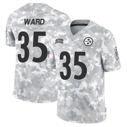 Jonathan Ward Pittsburgh Steelers Limited Youth 2024 Salute to Service Jersey (Arctic Camo)