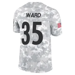 Jonathan Ward Pittsburgh Steelers Limited Youth 2024 Salute to Service Jersey (Arctic Camo)
