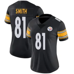 Jonnu Smith Pittsburgh Steelers Limited Women's Team Color Vapor Untouchable Jersey (Black)
