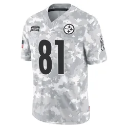 Jonnu Smith Pittsburgh Steelers Limited Youth 2024 Salute to Service Jersey (Arctic Camo)