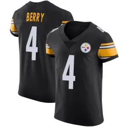 Jordan Berry Pittsburgh Steelers Elite Men's Team Color Vapor Untouchable Jersey (Black)