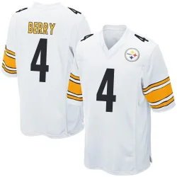 Jordan Berry Pittsburgh Steelers Game Men's Jersey (White)