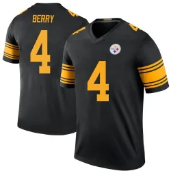Jordan Berry Pittsburgh Steelers Legend Men's Color Rush Jersey (Black)