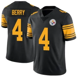 Jordan Berry Pittsburgh Steelers Limited Men's Color Rush Jersey (Black)
