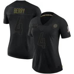 Jordan Berry Pittsburgh Steelers Limited Women's 2020 Salute To Service Jersey (Black)