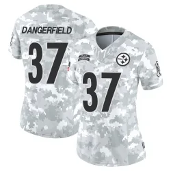 Jordan Dangerfield Pittsburgh Steelers Limited Women's 2024 Salute to Service Jersey (Arctic Camo)