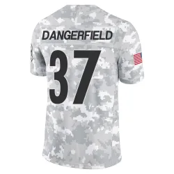 Jordan Dangerfield Pittsburgh Steelers Limited Youth 2024 Salute to Service Jersey (Arctic Camo)