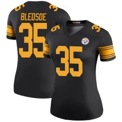 Joshuah Bledsoe Pittsburgh Steelers Legend Women's Color Rush Jersey (Black)