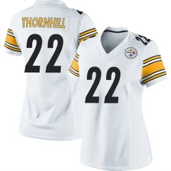 Juan Thornhill Pittsburgh Steelers Game Women's Jersey (White)