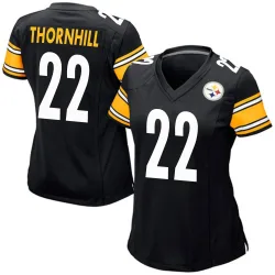 Juan Thornhill Pittsburgh Steelers Game Women's Team Color Jersey (Black)