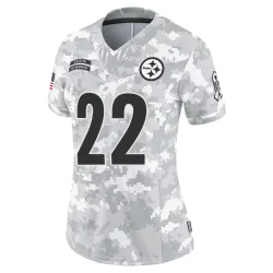 Juan Thornhill Pittsburgh Steelers Limited Women's 2024 Salute to Service Jersey (Arctic Camo)