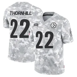 Juan Thornhill Pittsburgh Steelers Limited Youth 2024 Salute to Service Jersey (Arctic Camo)