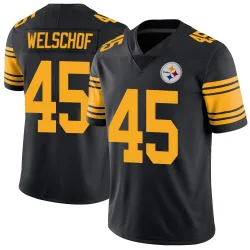 Julius Welschof Pittsburgh Steelers Limited Men's Color Rush Jersey (Black)